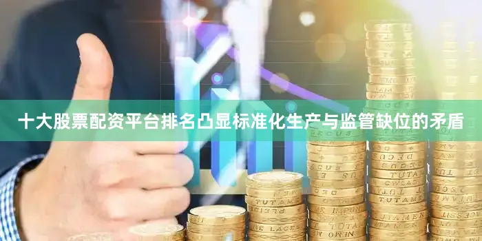十大股票配资平台排名凸显标准化生产与监管缺位的矛盾